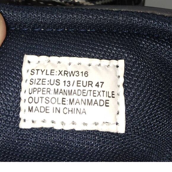 XR Xray Men's New with Tags Dark Gray Lace Up Boots - sz. 13 - Picture 6 of 6